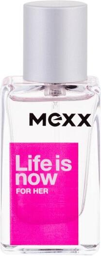 Toaletní voda Mexx Life Is Now For Her, 15 ml