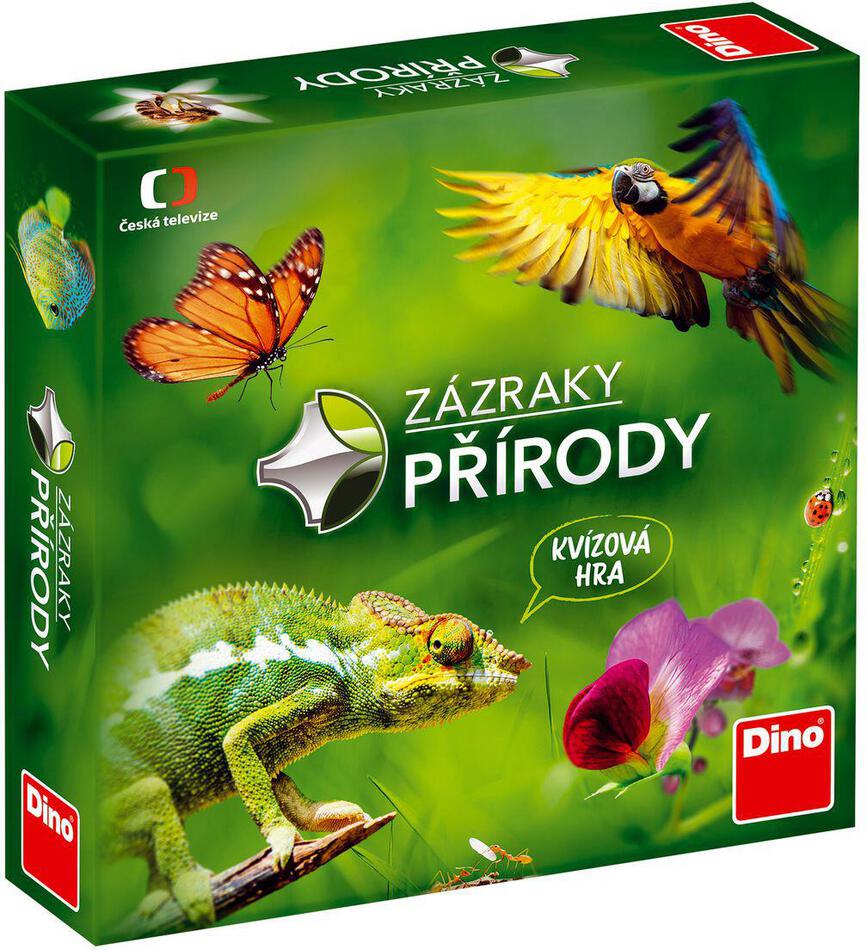 Desková naučná hra Dino Zázraky přírody kvíz