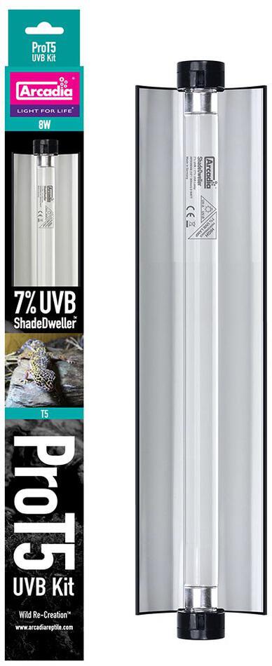 Arcadia PRO T5 UVB Kit 7% UVB 8W