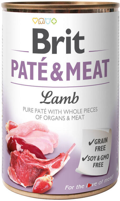 Brit Dog konz Paté & Meat Lamb 800g