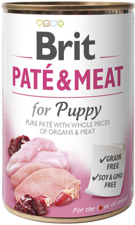 Brit Dog konz Paté & Meat Puppy 800g