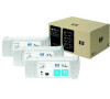HP no 81 - modrý ink - 3 pack, dye, C5067A