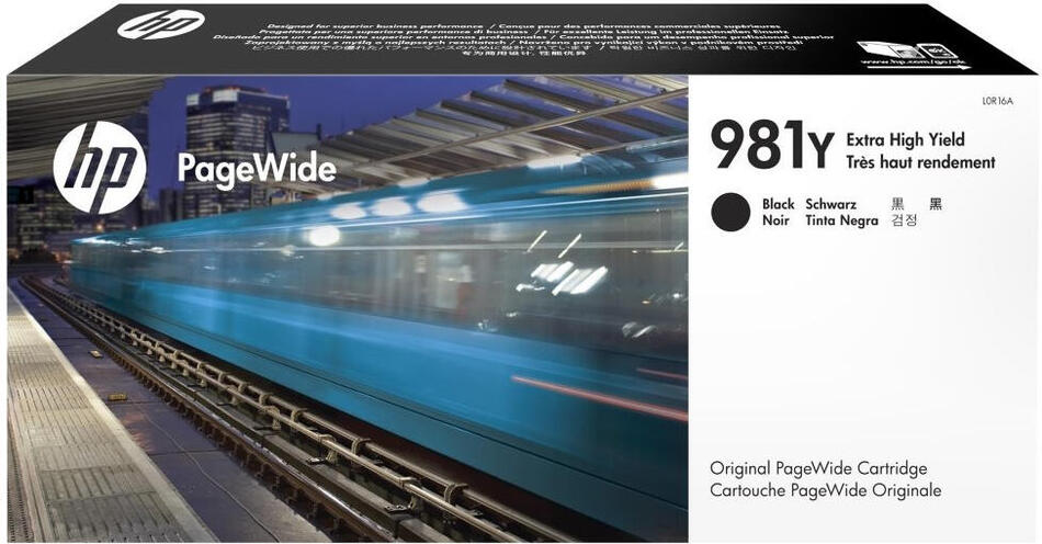 HP 981Y - černá inkoustová kazeta, L0R16A