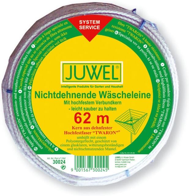 Lanit Plast JUWEL - prádelní šňůra TWARON 62 m LG1687