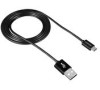 CANYON Nabíjecí kabel Micro USB - USB 2.0, černá (CNE-USBM1B)
