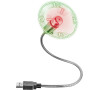 TRUST Flex USB Mini Fan with clock (23235)