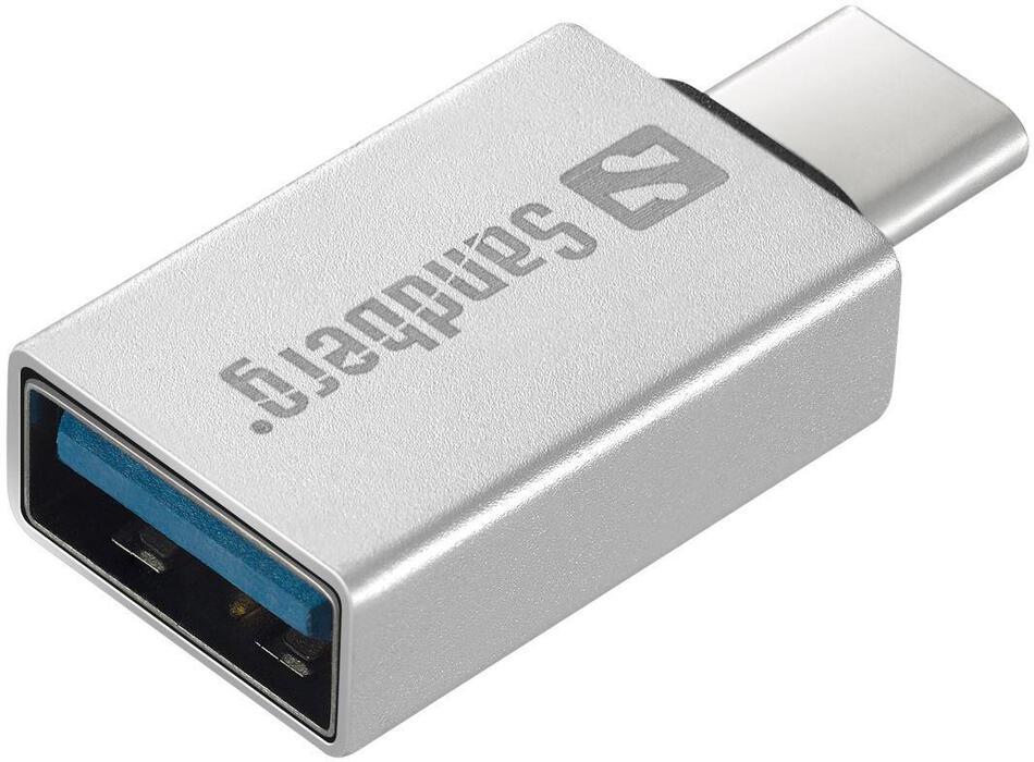 Sandberg USB-C konvertor, pro USB-A 3.0 dongle (136-24)