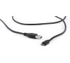 GEMBIRD Otočný Micro-USB - USB 2.0, 1,8 m, černý (CCB-USB2-AMmDM-6)