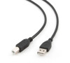GEMBIRD USB 2.0 A-plug B-plug 1M cable black (CCP-USB2-AMBM-1M)