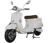 Elektroskútr RACCEWAY® CENTURY E-RETRO, bílý-lesklý