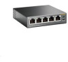 TP-LINK Switch TP-Link TL-SG1005P 5x GLAN, 4xPOE, 56W, kov