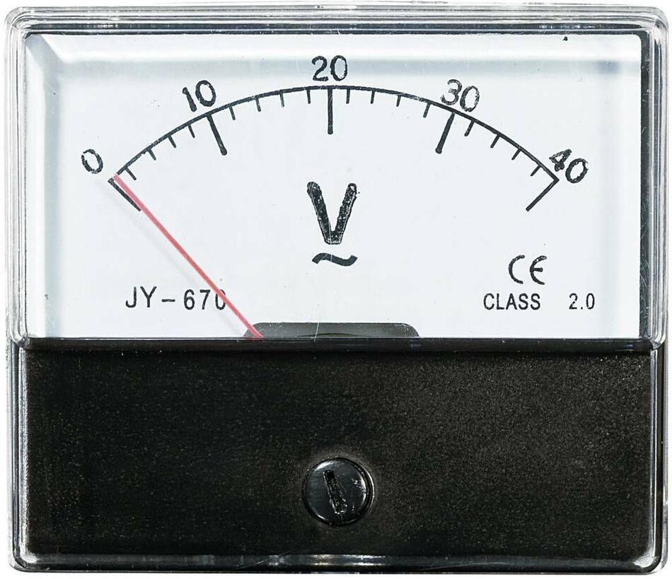 Analogové panelové měřidlo VOLTCRAFT AM-70X60/40V 40 V CONRAD