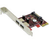 Addonics 2-port USB 3.0 PCIe-1X controller (AD2U3PX1)