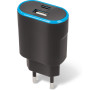 Nabíječka do sítě Forever s portem USB a USB-C TC-03 černý