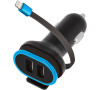 Nabíječka do auta Forever 2x USB 3A CC-02 s lightning kabelem