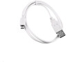 Kabel C-Tech USB 2.0 AM/Micro, 2m, bílý (CB-USB2M-20W)