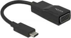 Delock Adaptér USB Type-C™ samec > VGA samice (DP Alt Mód) (63923)