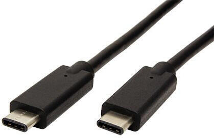 PREMIUMCORD USB-C kabel ( USB 3.1 generation 2, 3A, 10Gbit/s ) černý, 1m (ku31cg1bk)