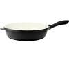 CS Solingen BLANC CERA mělká pánev 20cm ceramic/induction, bílá/černá