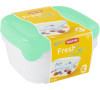 Set dóz FRESH and GO 3x0,8L - mint Curver