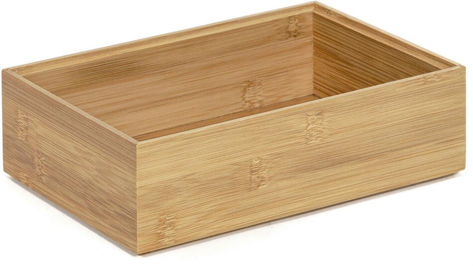 Úložný organizér Compactor Bamboo Box L - 22,5 x 15 x 6,5 cm