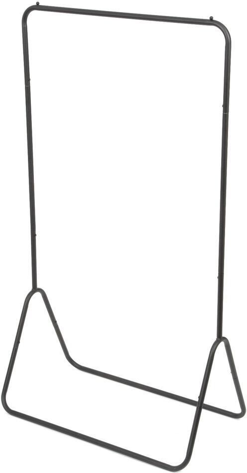 Compactor FYN kovový stojan na šaty 80 x 41 x 147 cm, černý