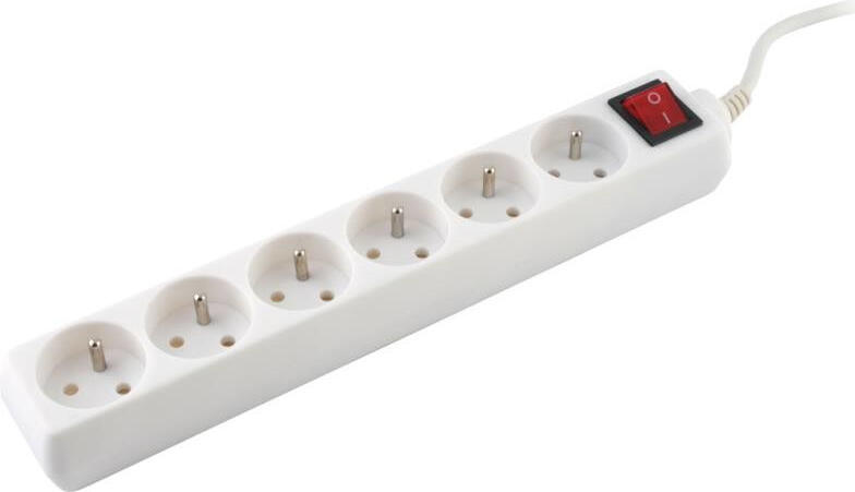 PREMIUMCORD prodlužovací přívod 230V, 2m, 6 zásuvek (PP6-02)