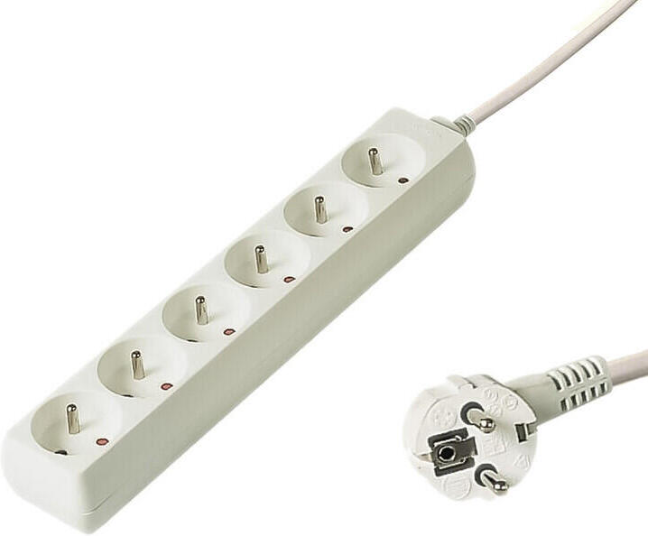 PREMIUMCORD prodlužovací přívod 230V, 5m, 6 zásuvek (PP6-05)