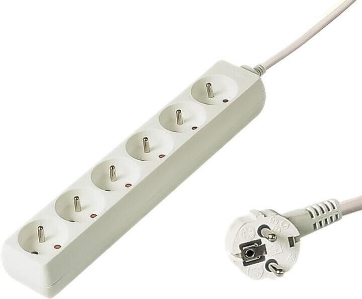 PREMIUMCORD prodlužovací přívod 230V, 10m, 6 zásuvek (pp6-10)