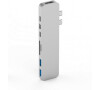 HyperDrive™ PRO USB-C Hub pro MacBook Pro - Silver (HY-GN28D-SILVER)