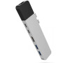 HyperDrive NET Hub for USB-C pro MacBook Pro - Sil (HY-GN28N-SILVER)
