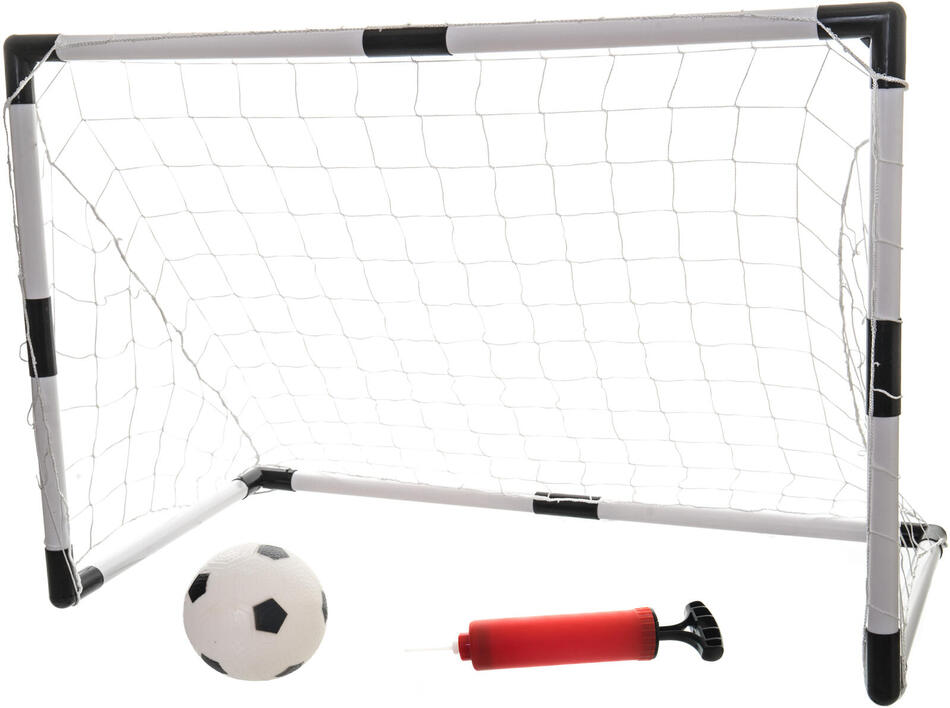 Fotbalová branka Teddies 2v1 + míč