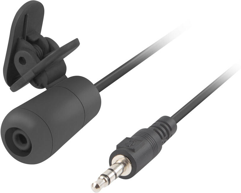 Mikrofon NATEC Bee, držák na klip, 3,5mm jack, 1,8m (NMI-1351)