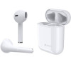 Bluetooth sluchátka Devia TWS BT5.0 bílé