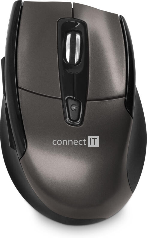 CONNECT IT Bezdrátová laserová myš, (+ 2x AAA baterie zdarma) (CMO-1300-BR)