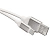 Kabel USB 2.0 A/M - C/M 1m bílý SM7025W