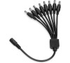 BML Safe CCTV 8CH Power Splitter Adapter Cable 1 to 9