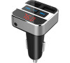 Solight FM transmitter s bluetooth pipojenm do auta, 2x USB + handsfree