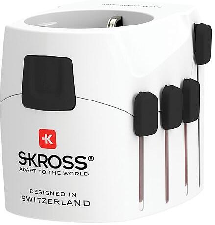 SKROSS cestovní adaptér PRO, univerzální, uzemněný