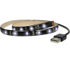 Solight LED pásek pro TV, 2x60cm, USB, vypínač, studená bílá