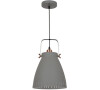 Solight lustr Torino single, 26,5cm, E27, šedá