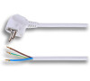 Solight flexo šňůra, 3x 1,5mm2, bílá, 3m