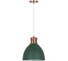 Solight lustr Bari, 30 cm, E27, zelená