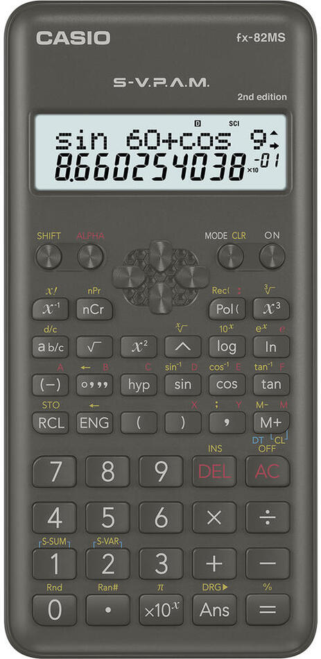 Kalkulačka CASIO FX 82MS 2E