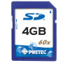 Pretec SecureDigital 60x - 4GB (PCSD4GB)