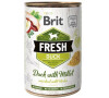 Brit Fresh Dog konz Duck with Millet 400g
