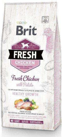 Brit Fresh Dog Chicken&Potato Puppy HealthyGrowth2,5kg