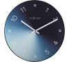Designové nástěnné hodiny 8194bl Nextime Gradient 40cm