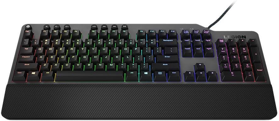 Lenovo Legion K500 RGB/Drátová USB/CZSK-Layout/Černá (GY40T26480)
