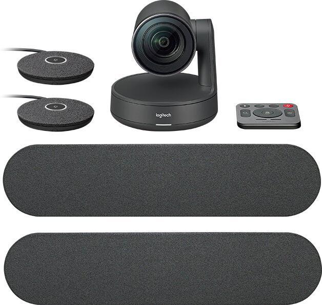 Logitech Rally Ultra-HD ConferenceCam, 2 mic, 2 repro - BLACK - EMEA (960-001224)